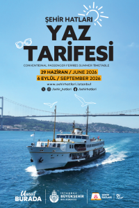 şehir hatları tarife