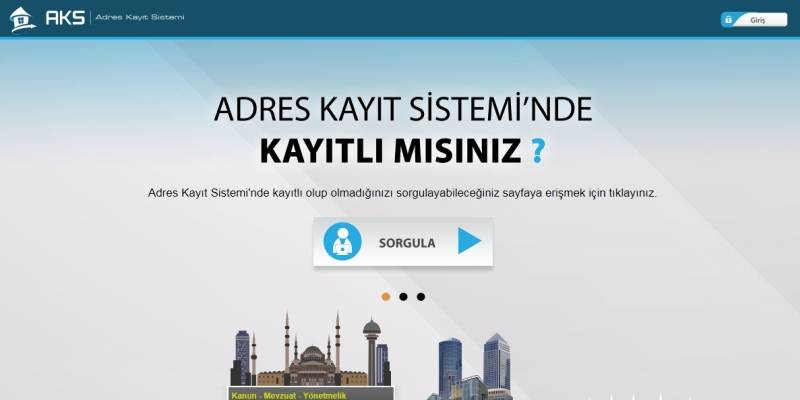 adres kayıt sistemi