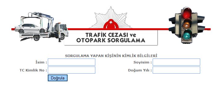 Trafik Cezası Sorgulama