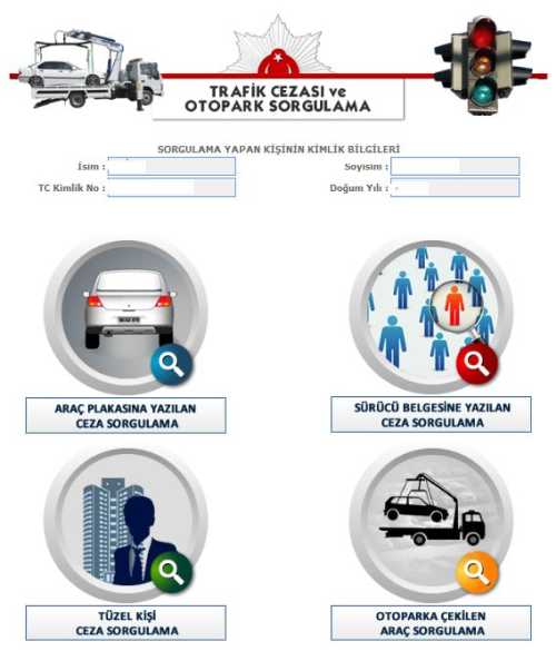 Trafik Cezası ve Otopark Sorgulama