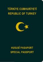 hususi (yeşil) pasaport 